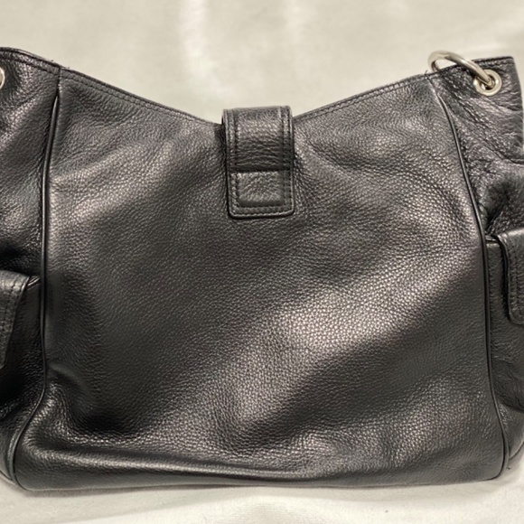 Michael Kors Black Pebbled Leather Bag - Picture 4 of 8